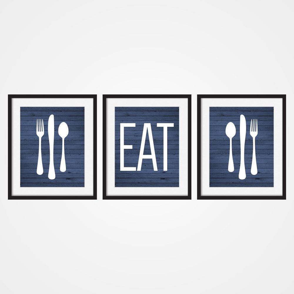 Eat Wall Art with Silverware