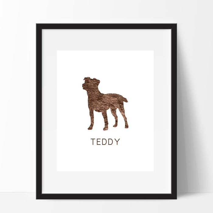 Jack Russell Dog Art Print Personalized